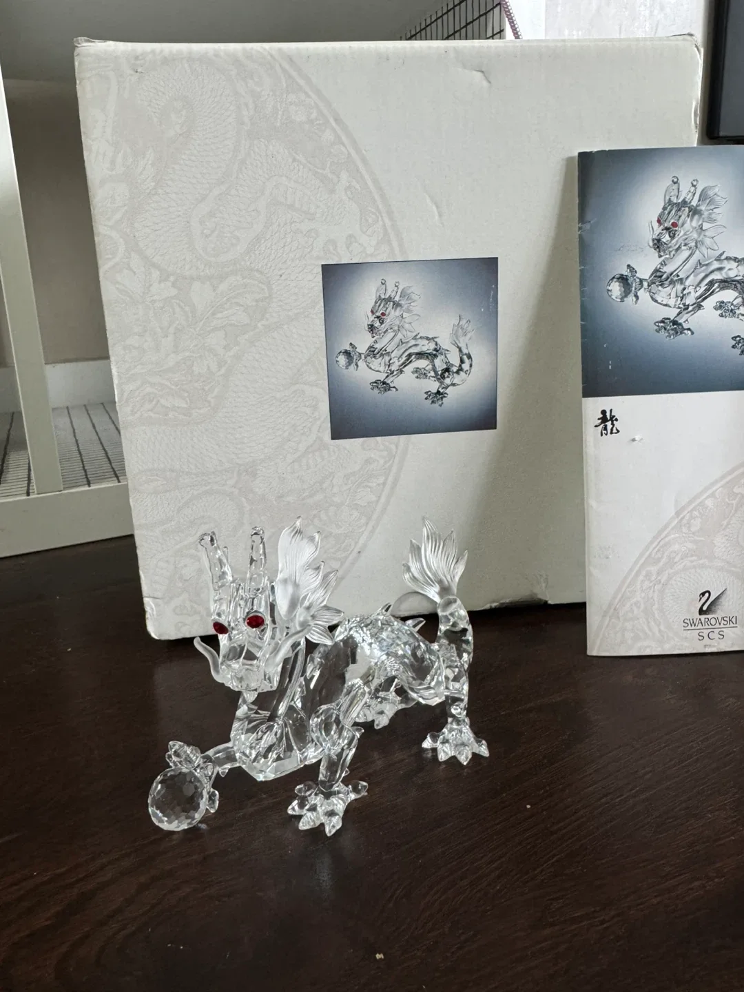 Swarovski Crystal Unicorn & Dragon Figurines image indicator(2)