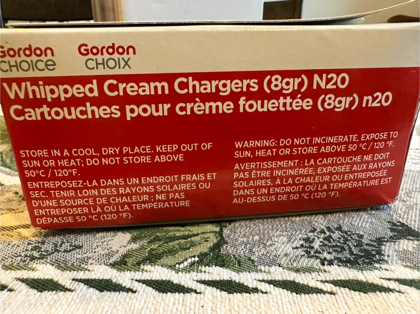 Grande Culinary Whipper & Gordon Cream Chargers image indicator(4)