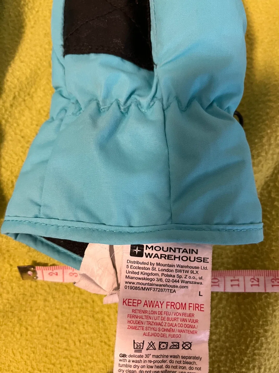 Mountain Warehouse Kids' Mittens - Size L image indicator(2)