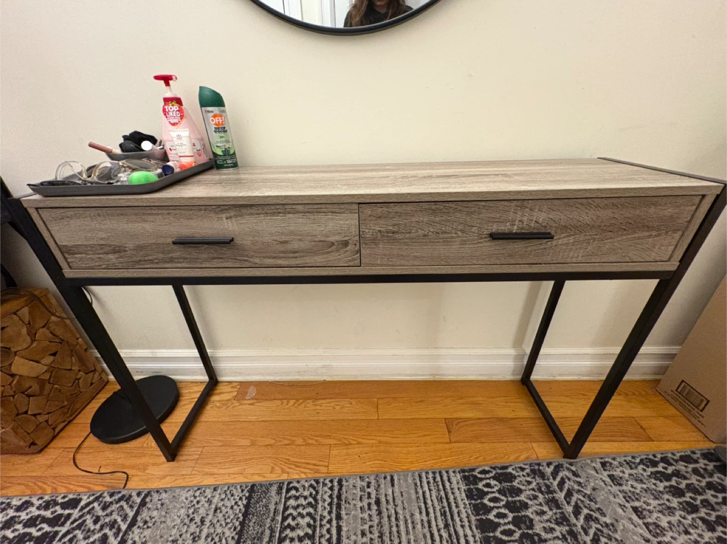 Console Table with Drawers