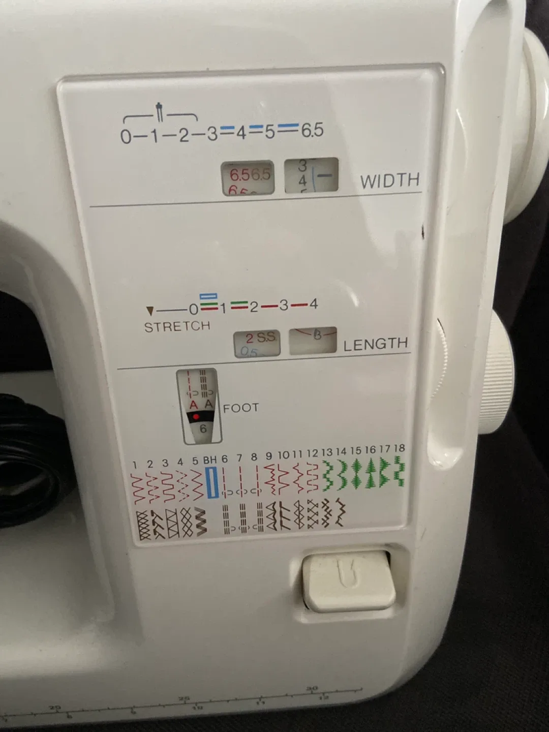 Kenmore Sewing Machine image indicator(3)