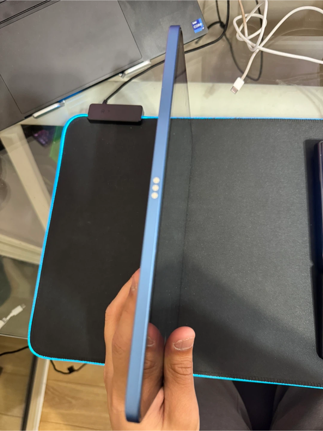 iPad 10th Gen 64GB Blue with Targus 360 Case - photo 3