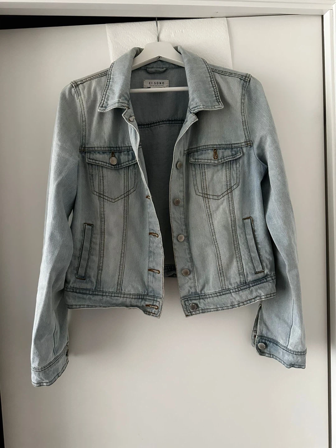 Ci Sono Denim Jacket - Size Large - photo 2
