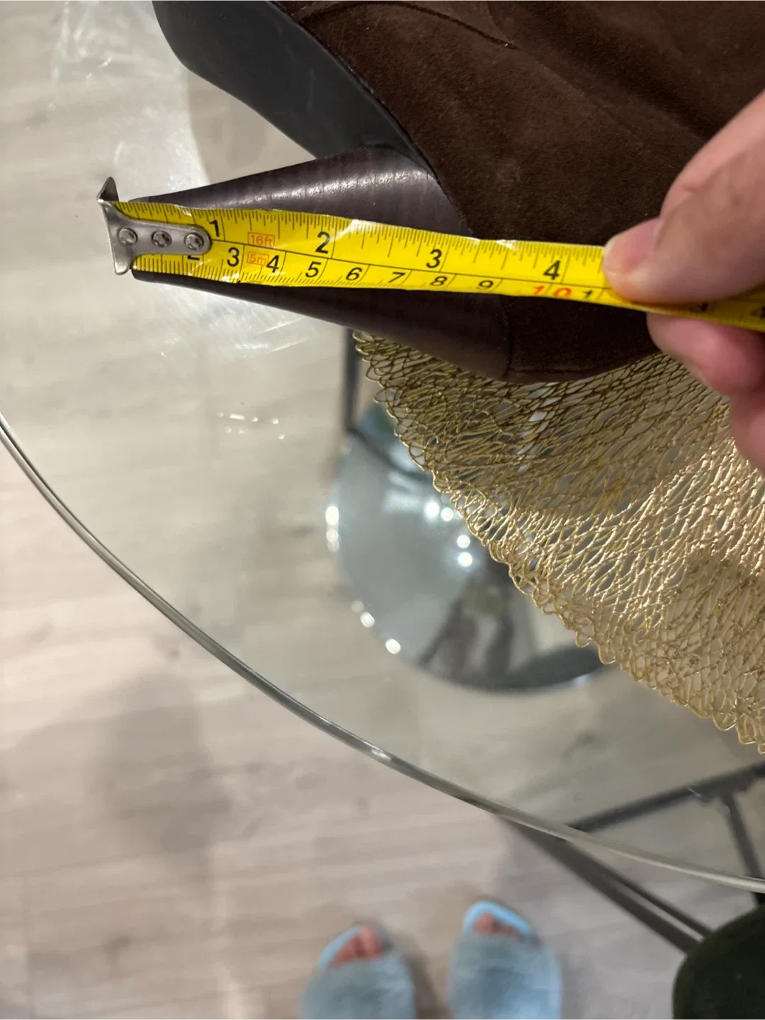 Brand New Brown Suede Knee High Boots, Size 7 image indicator(3)