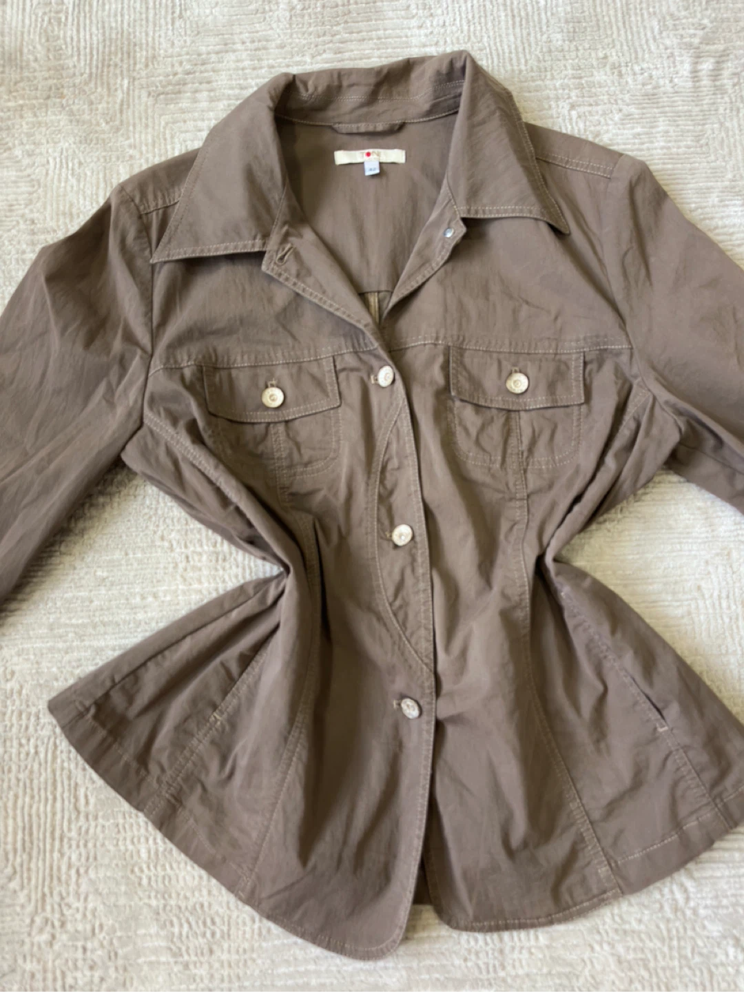 Toni Dress Brown Jacket - Size 42