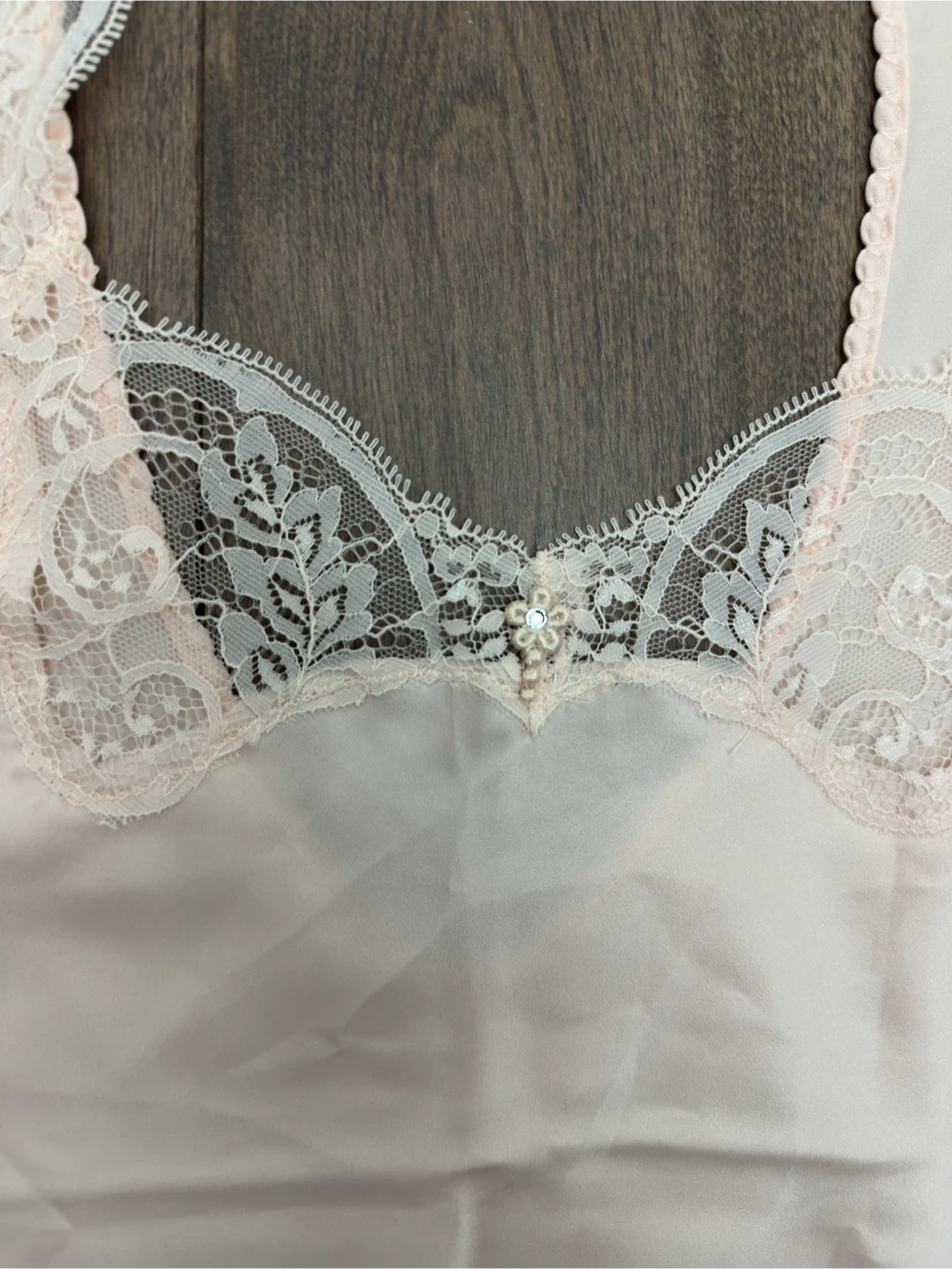 Vintage Bon-Blanc Lingerie Top - Size 36 - photo 3