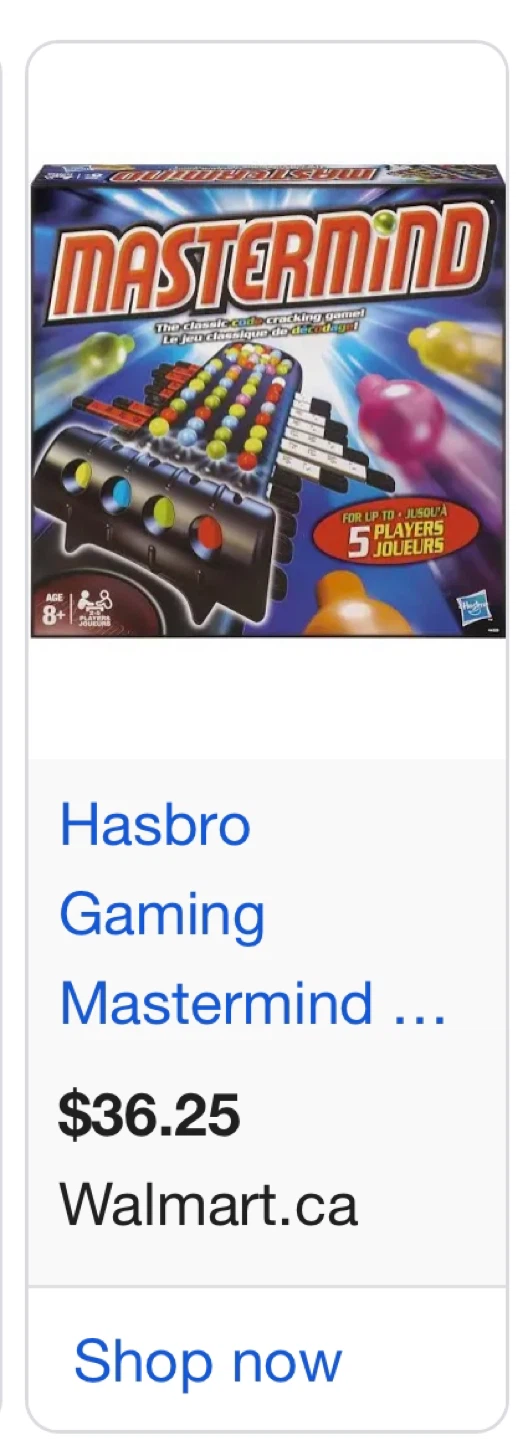 Mastermind Board Game - Classic Code Cracking Game - photo 3