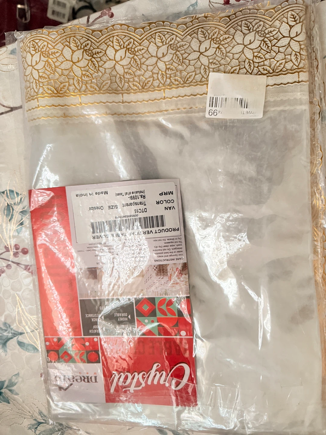 New transparent Table Cover - 60x90 - photo 2