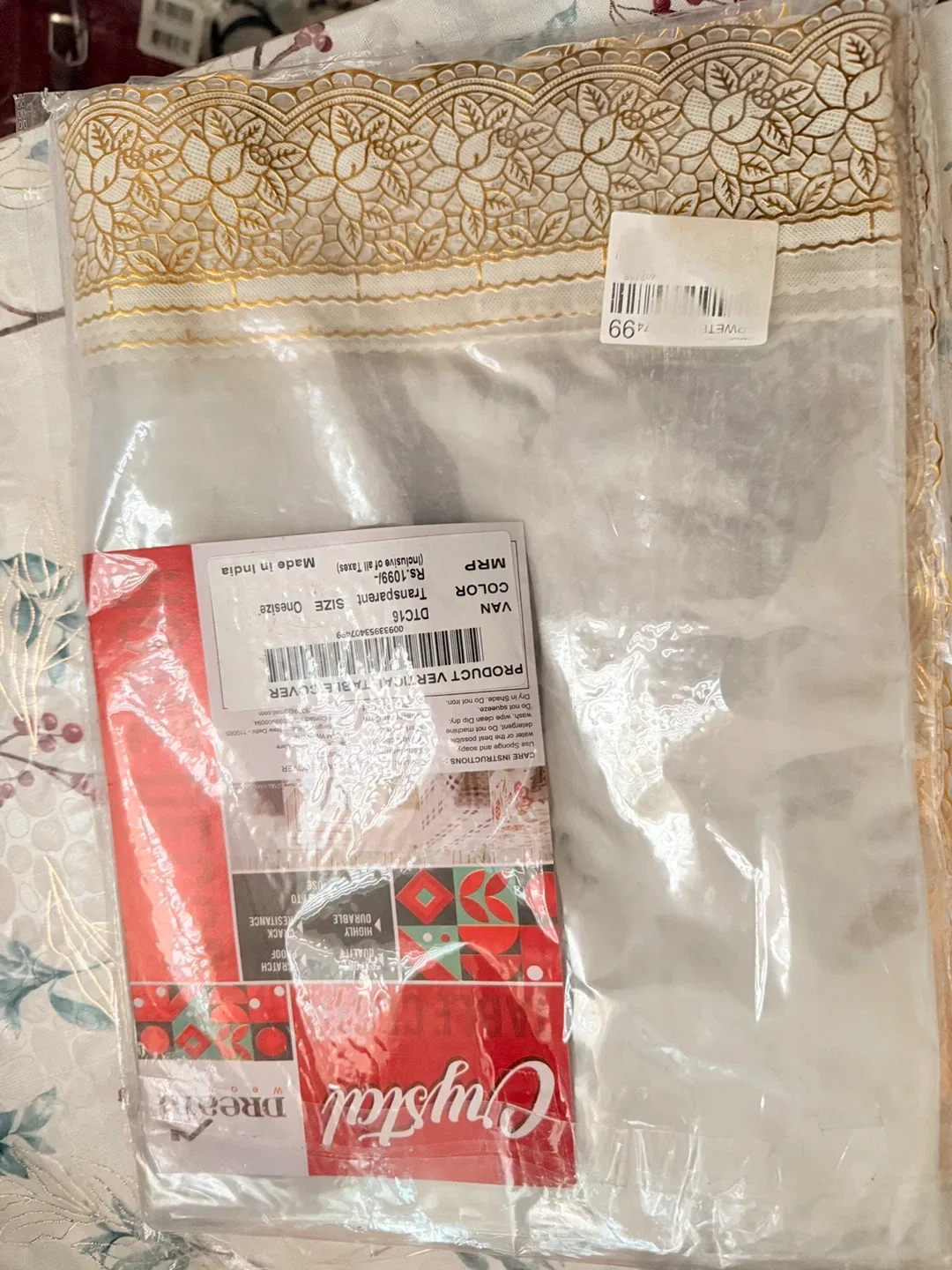 New transparent Table Cover - 60x90 image indicator(2)