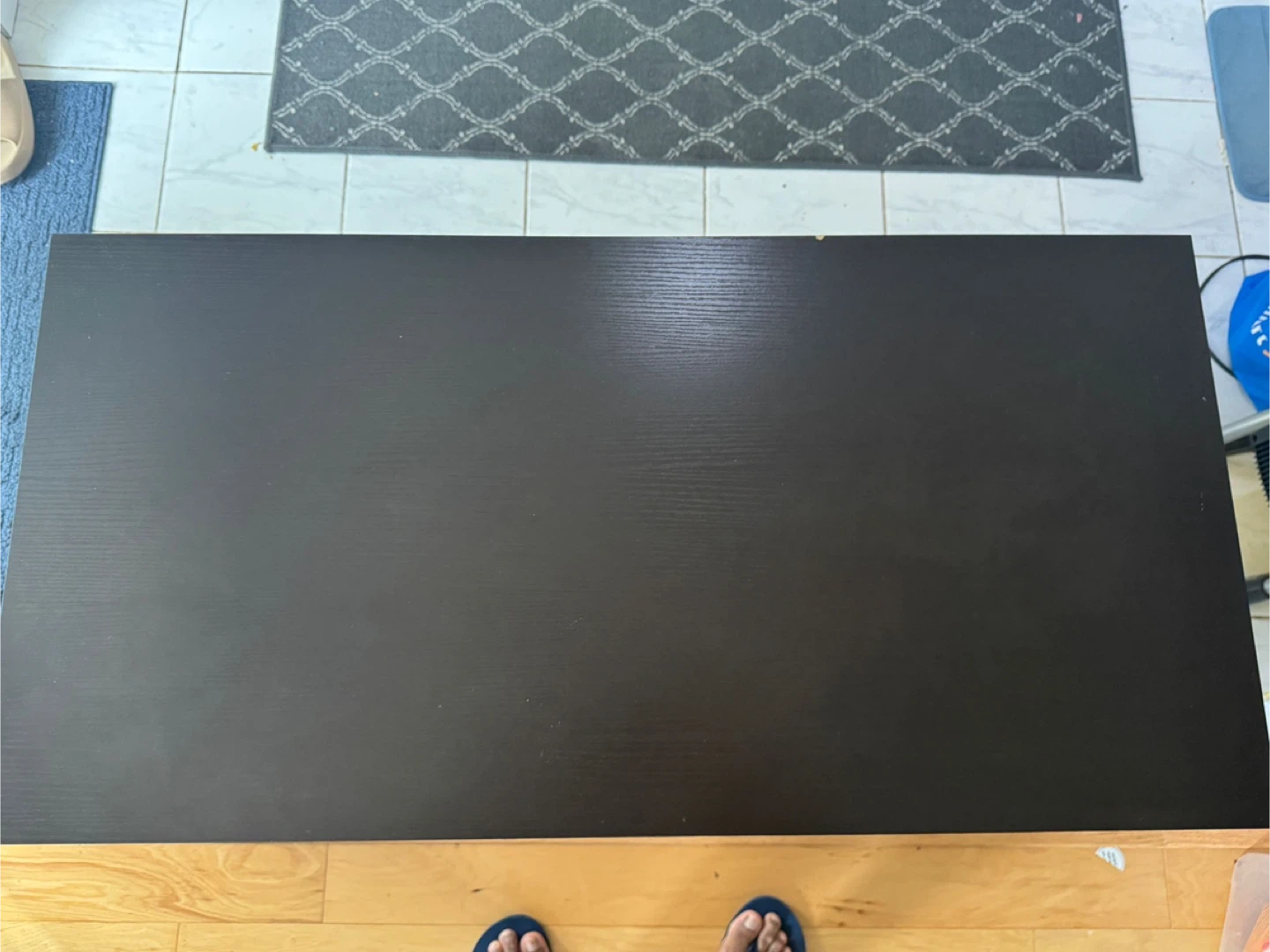 Dark Brown Desk - photo 2