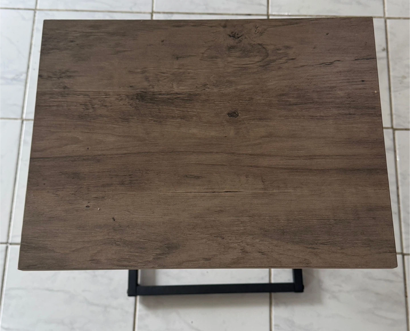 Side Table with Metal Frame - photo 2