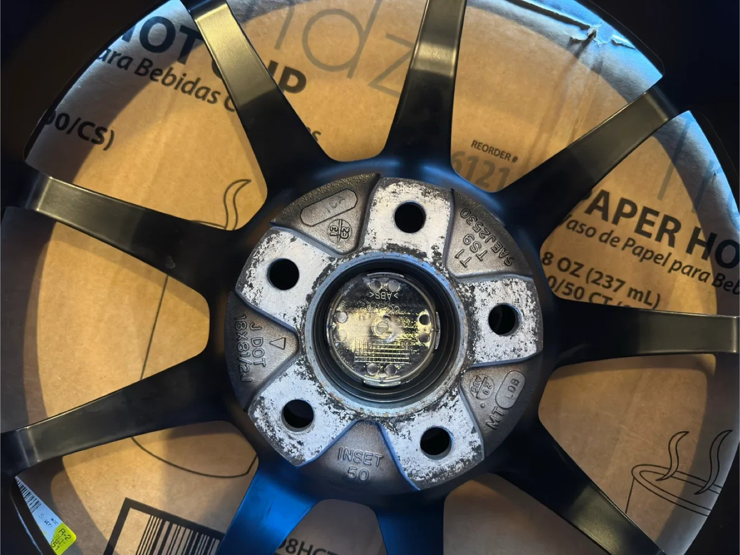 Nearly New 2022 Enkei TS9 Race Rims – 4-Wheel Set image indicator(4)