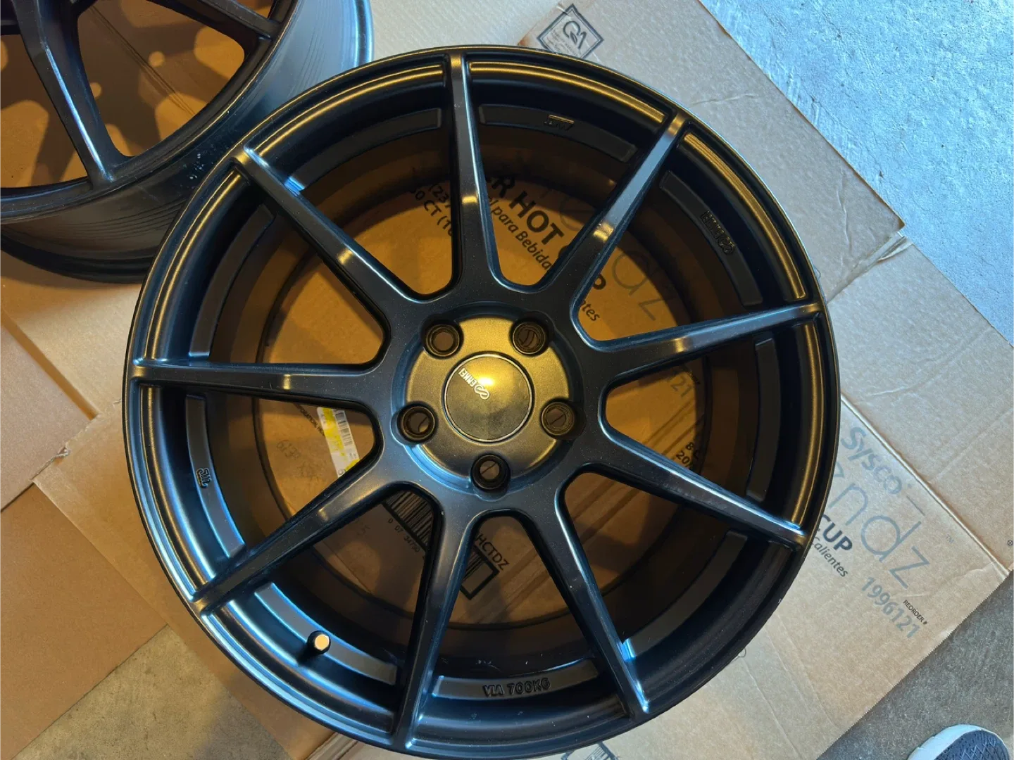 Nearly New 2022 Enkei TS9 Race Rims – 4-Wheel Set image indicator(2)