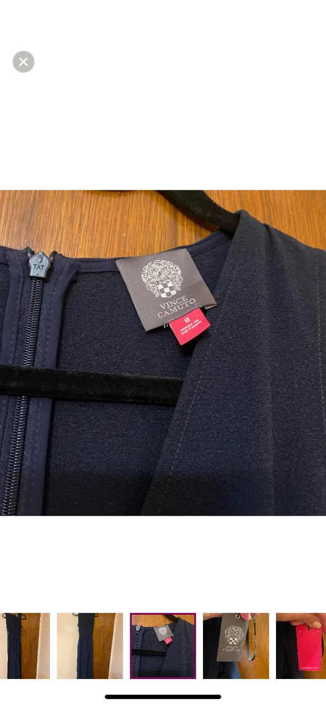 Vince camuto jump suit size 8 image indicator(2)