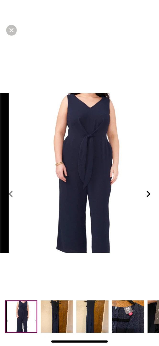 Vince camuto jump suit size 8