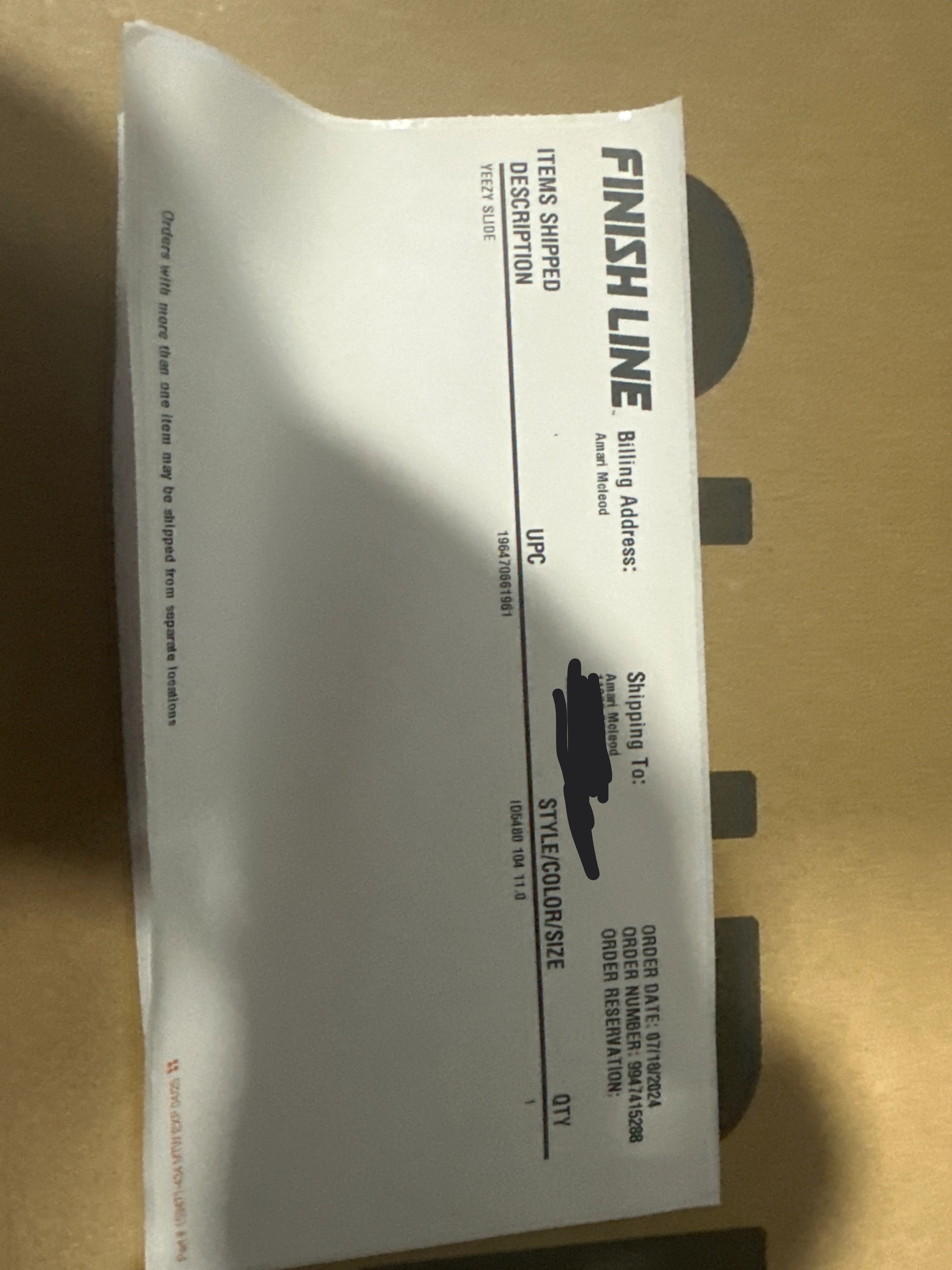 Adidas Yeezy Slide - Size US 11 - photo 3