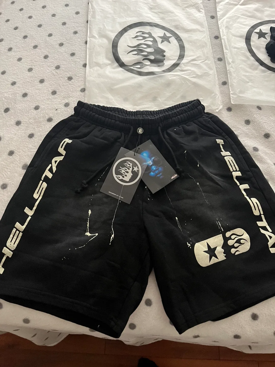 Hellstar Black Shorts and Graphic T-Shirts image indicator(3)