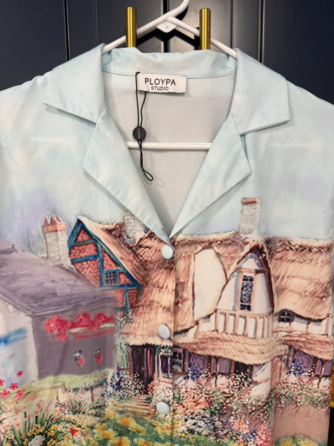 PloyPa Studio Shirt with Cottagecore Design size M - photo 3