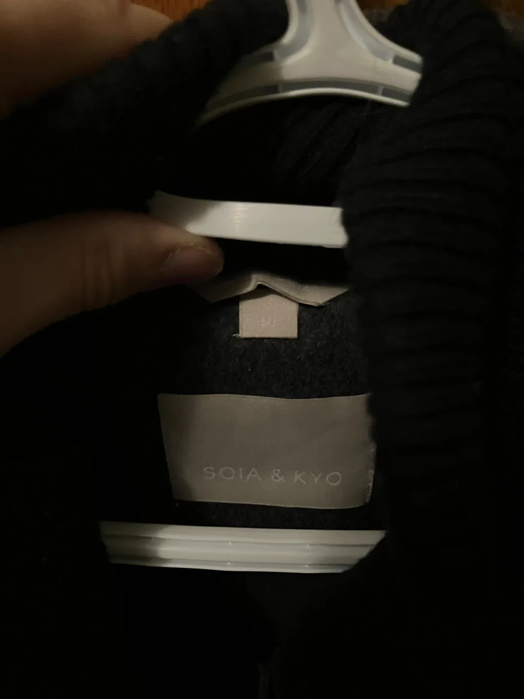 Soia & Kyo Grey Wool Blend Coat Size S/P image indicator(2)