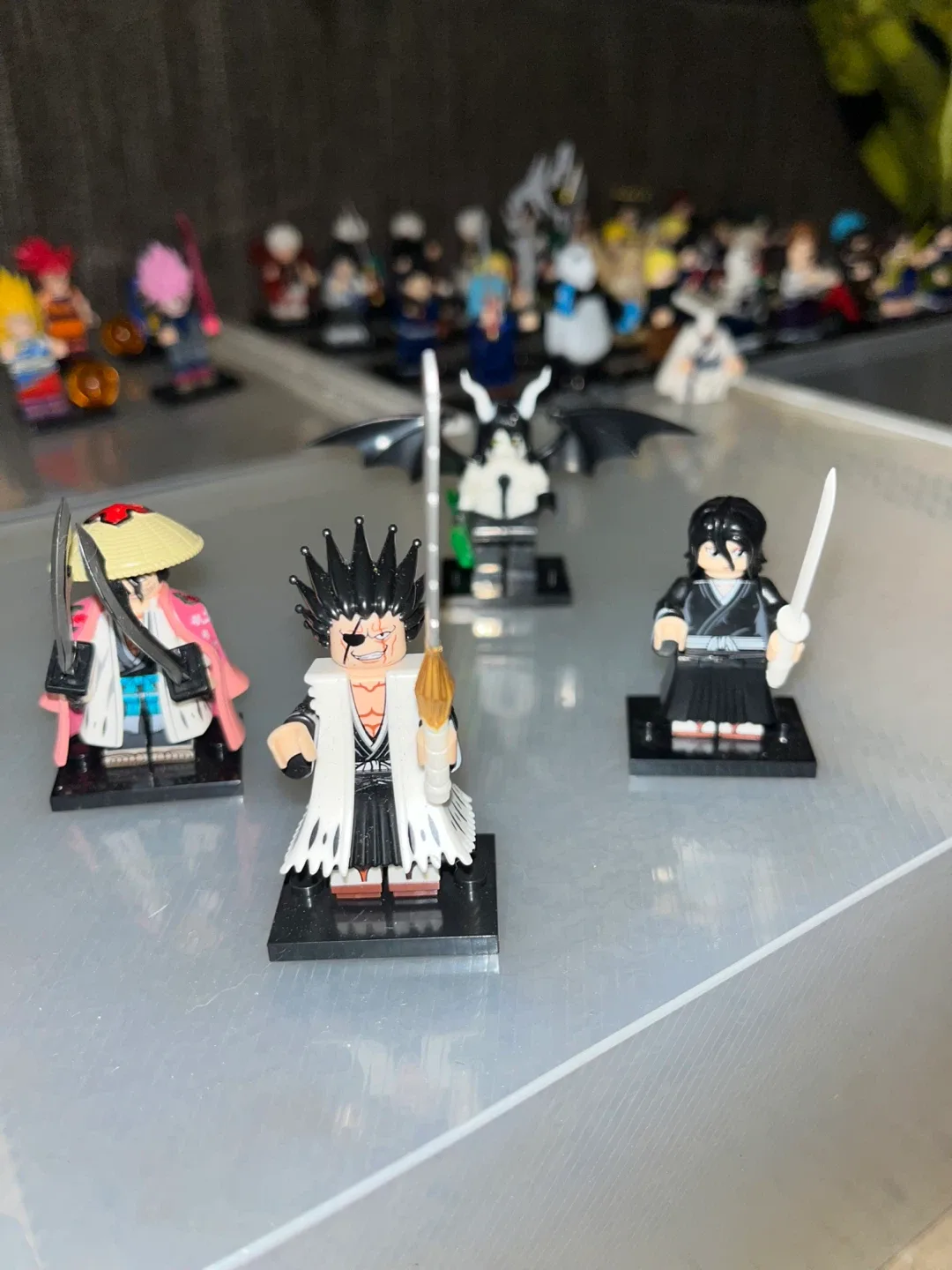 Lego anime mini figure lot, dragon ball z, jjk, and bleach image indicator(3)