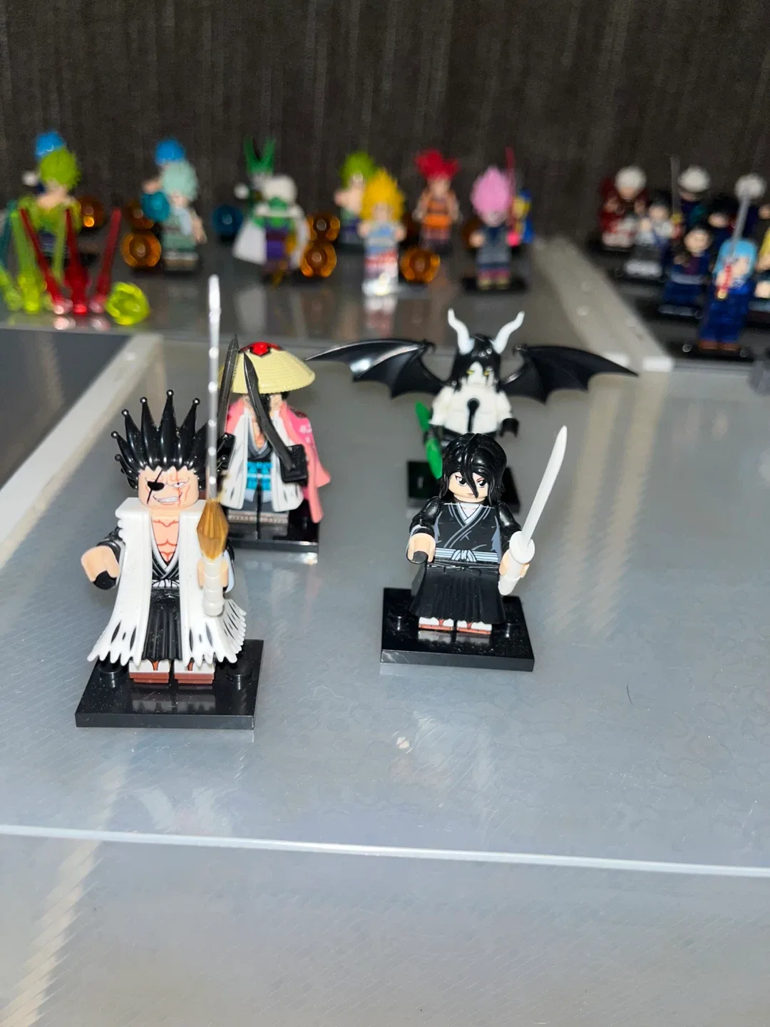 Lego anime mini figure lot, dragon ball z, jjk, and bleach image indicator(2)