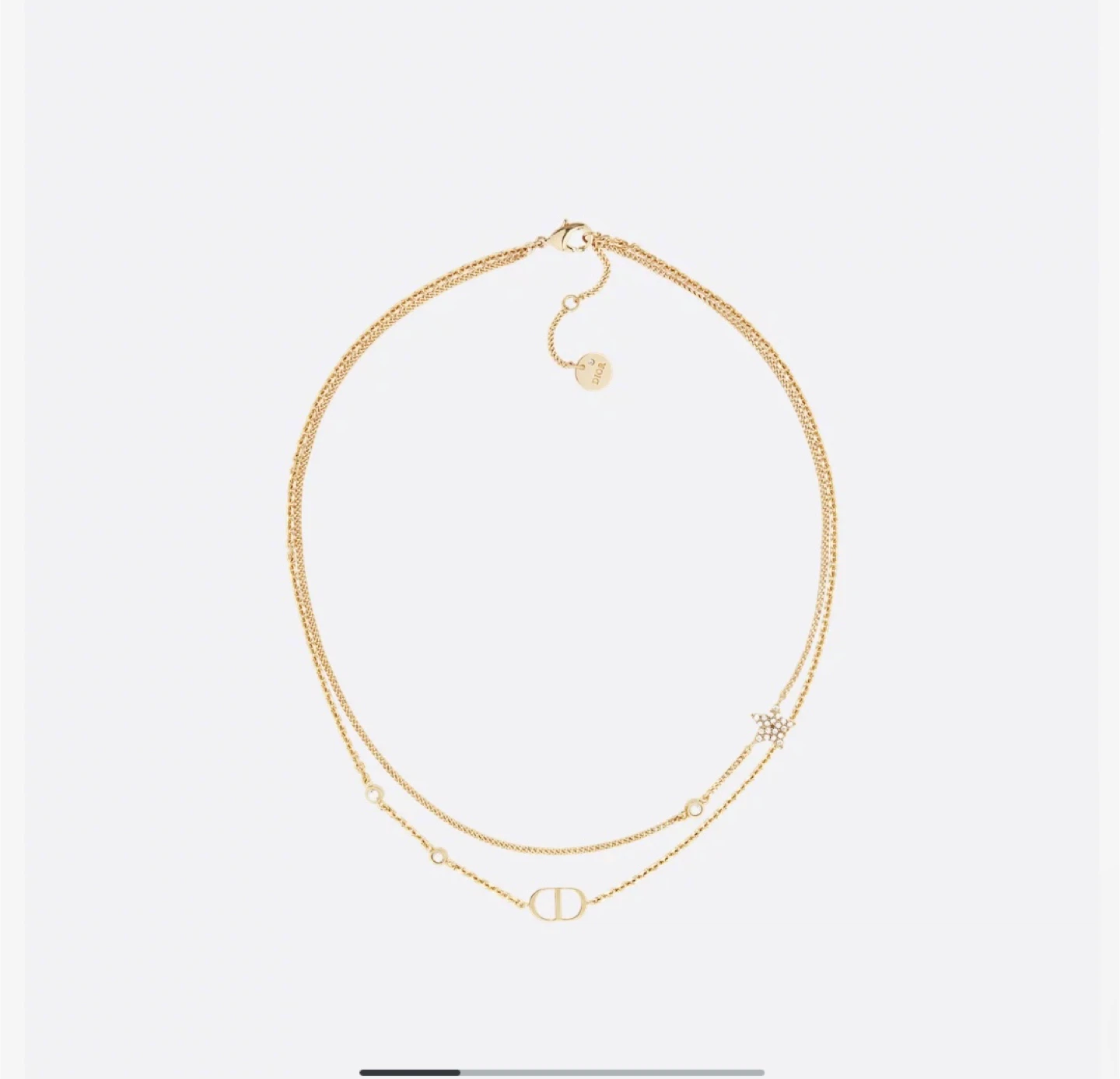 Petit CD Double Necklace - photo 2
