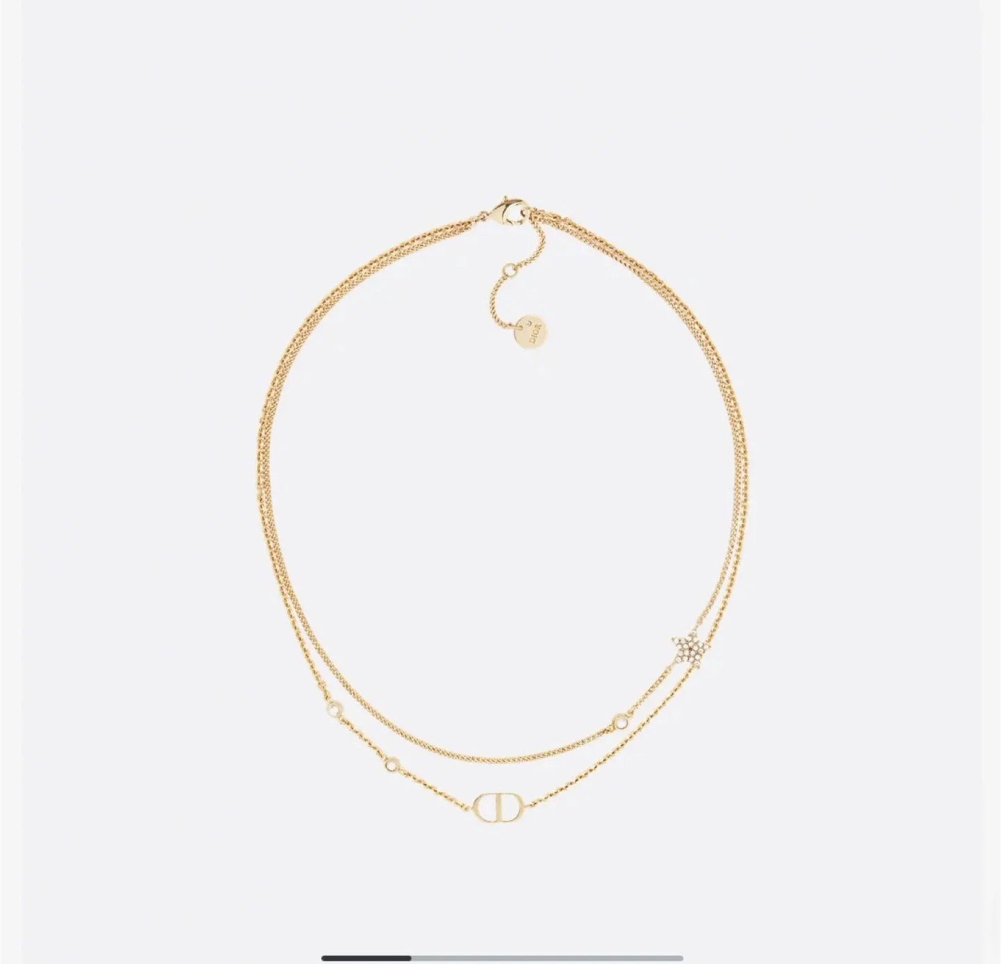 Petit CD Double Necklace image indicator(2)