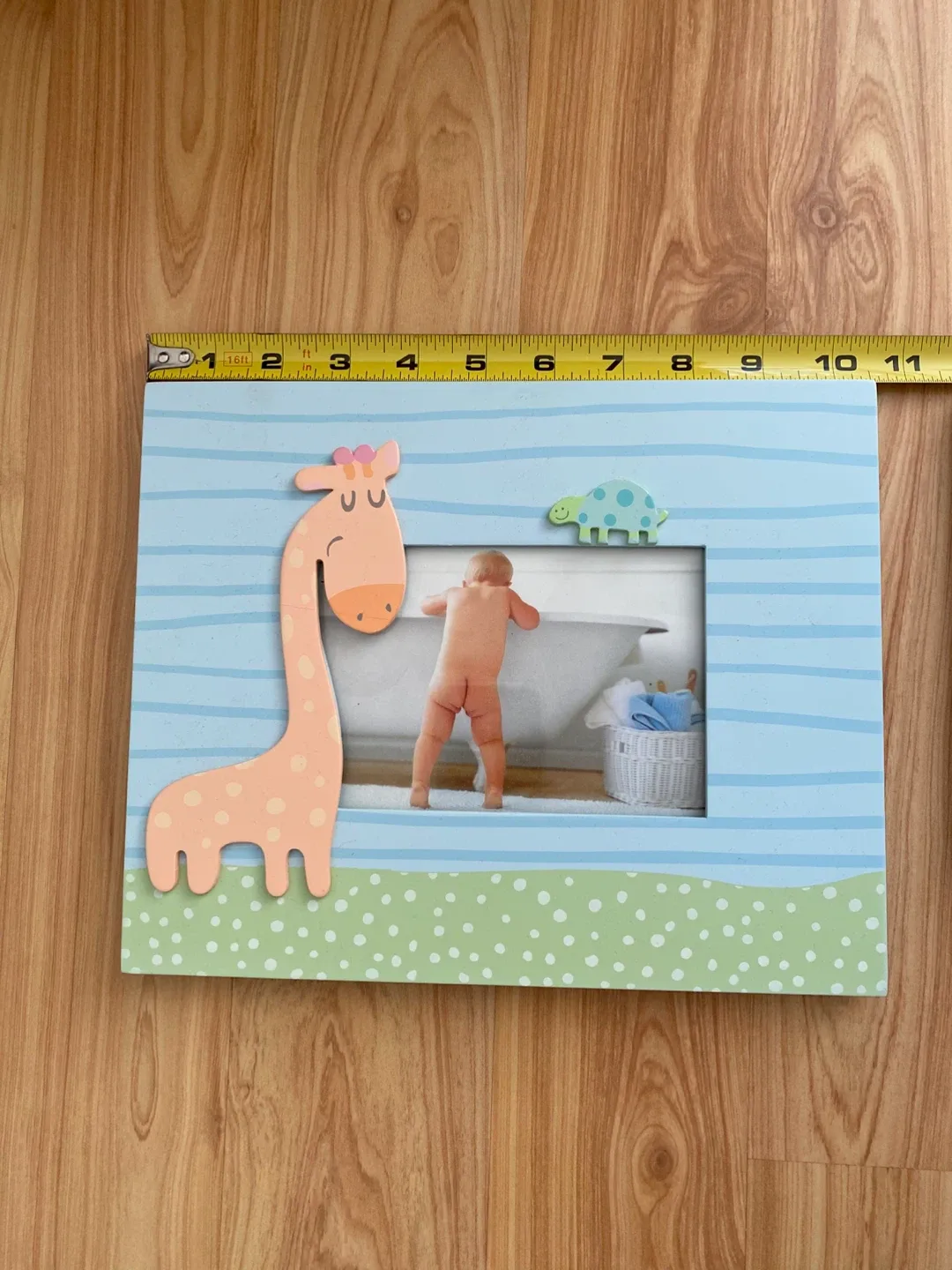 Baby's Baptism & Giraffe Photo Frames thumbnail