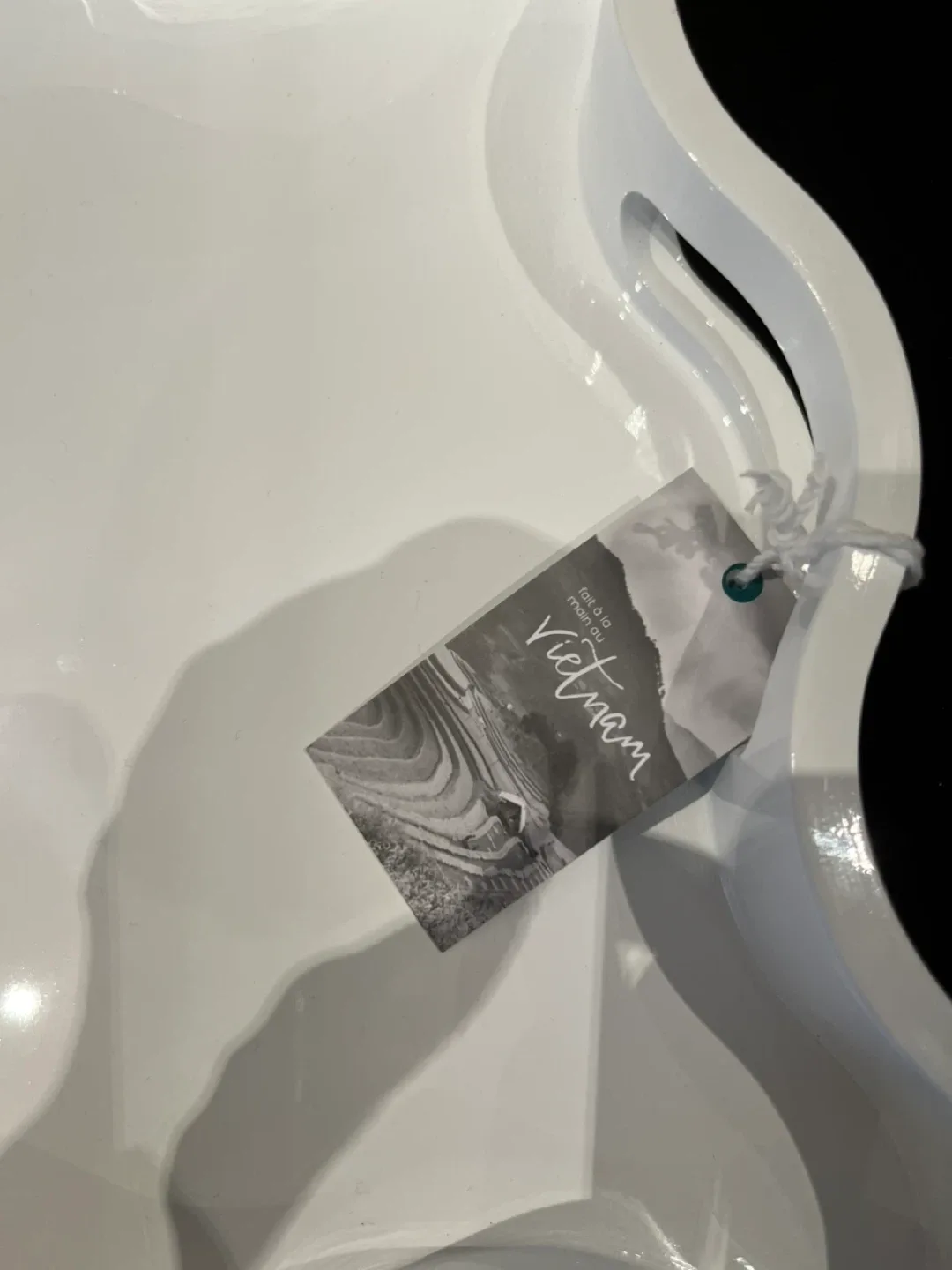 ‼️New ‼️White Lacquer Decorative Tray image indicator(5)