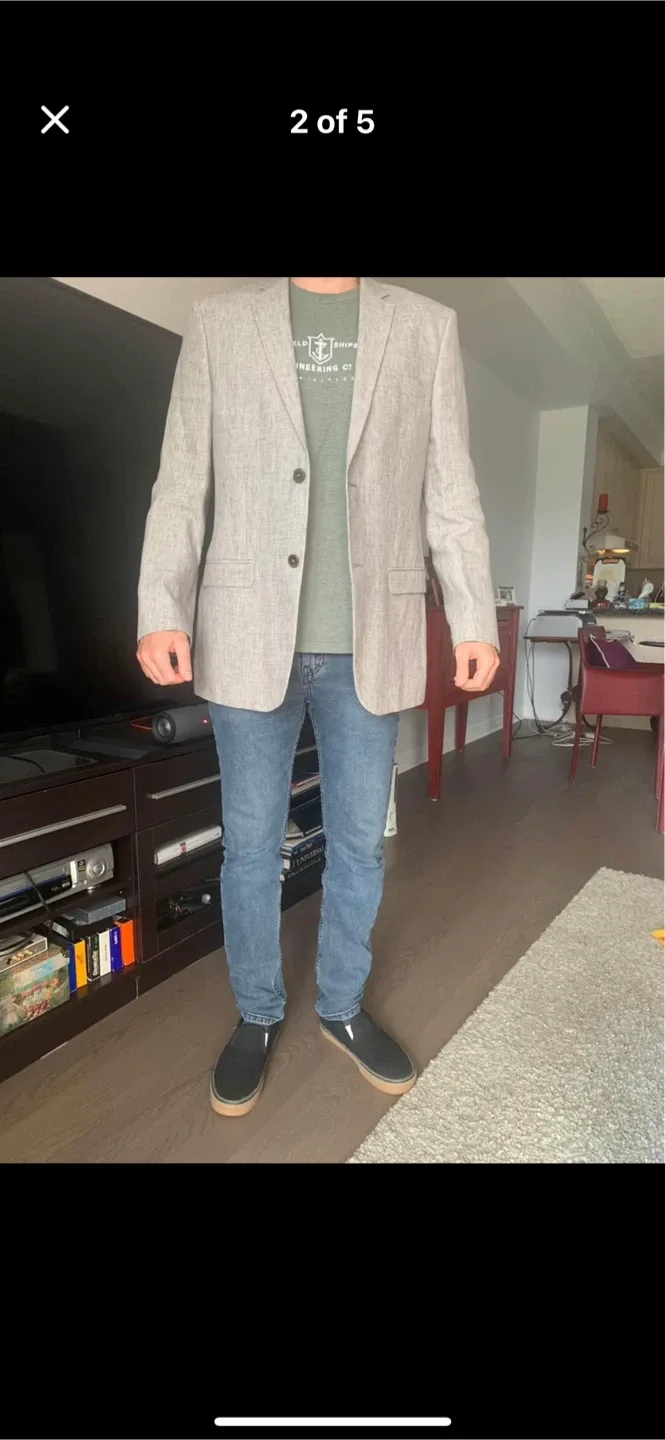 Bernini by Rienzi Blazer - Light Grey thumbnail