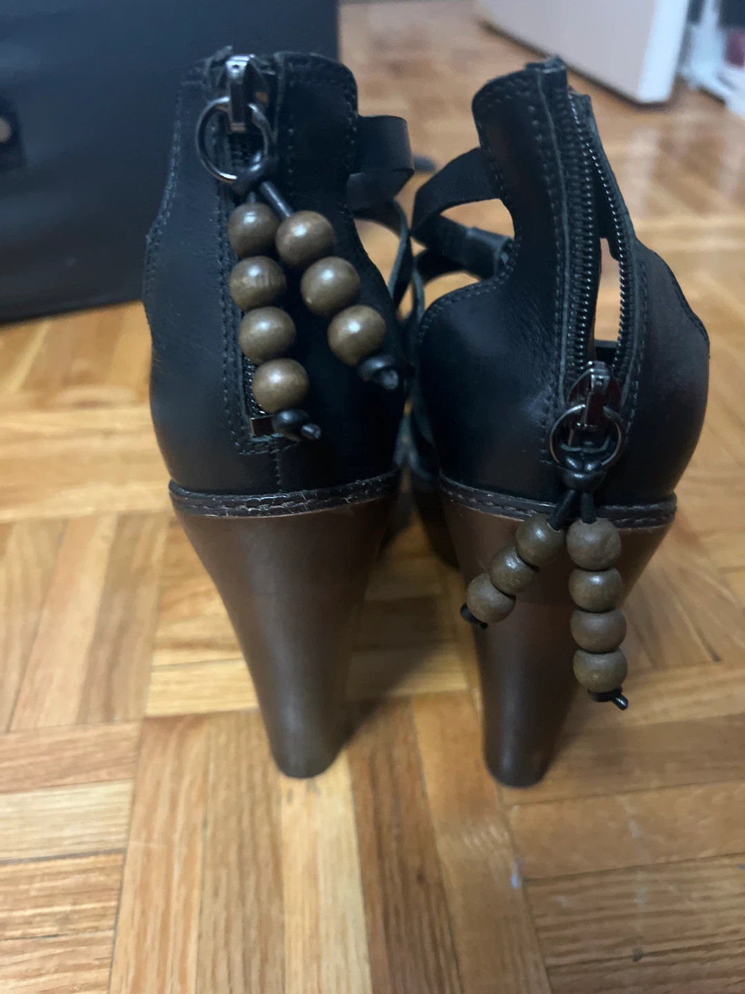 Ugg Black Leather Heels - photo 2