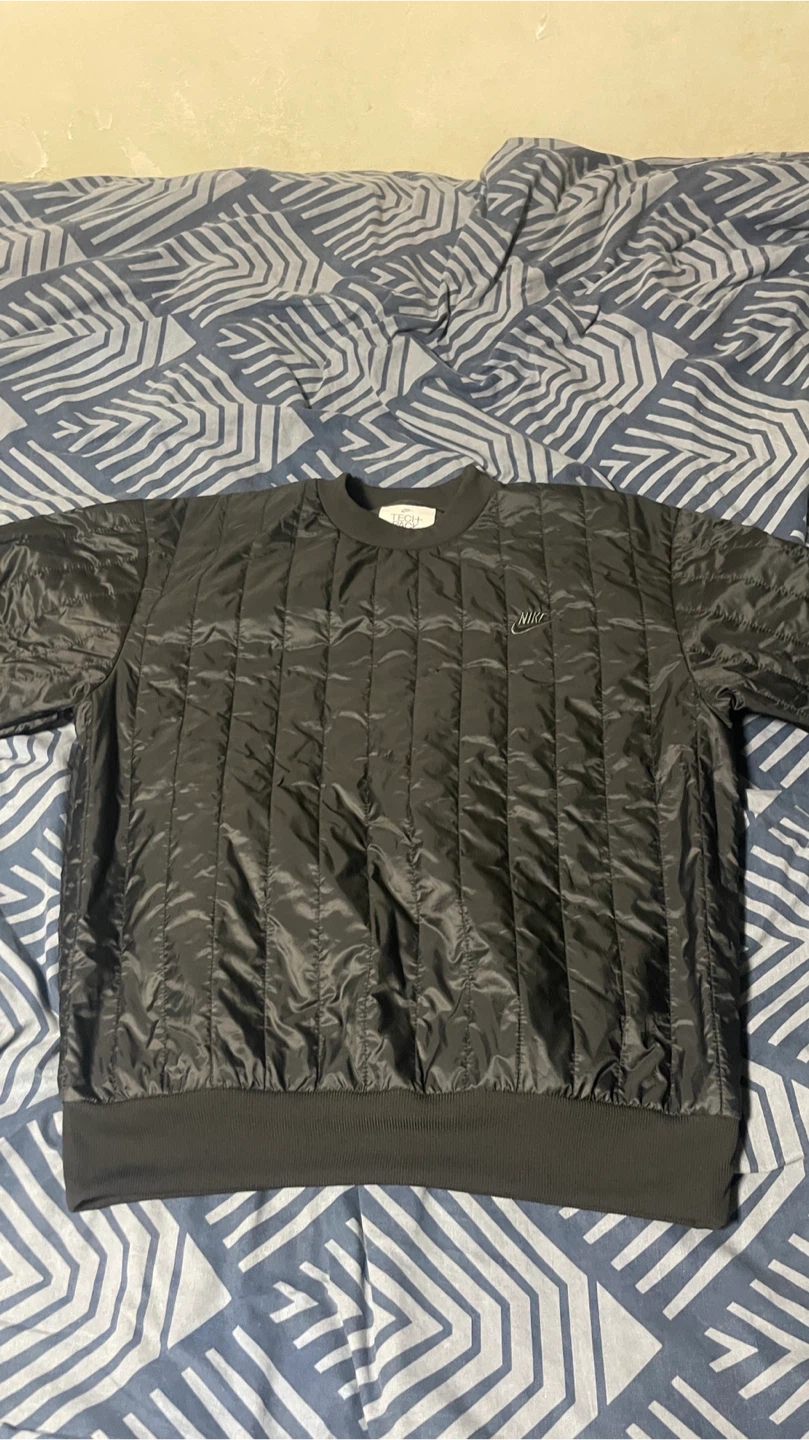 Nike Tech Pack Therma-FIT Quilted Pullover - Size M