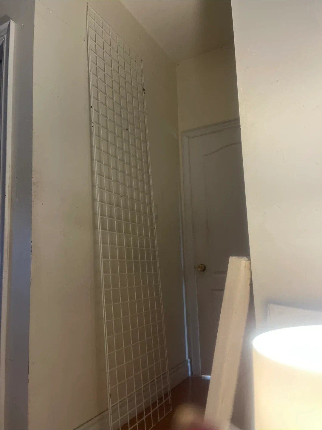 White Metal Grid Panel 8 ft tall image indicator(2)