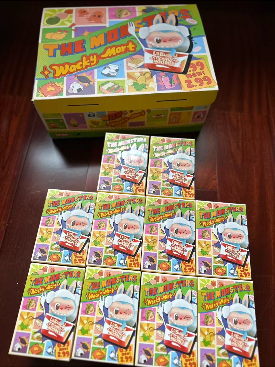 "UNOPEN" Labubu The Monsters Wacky Mart Series Figures