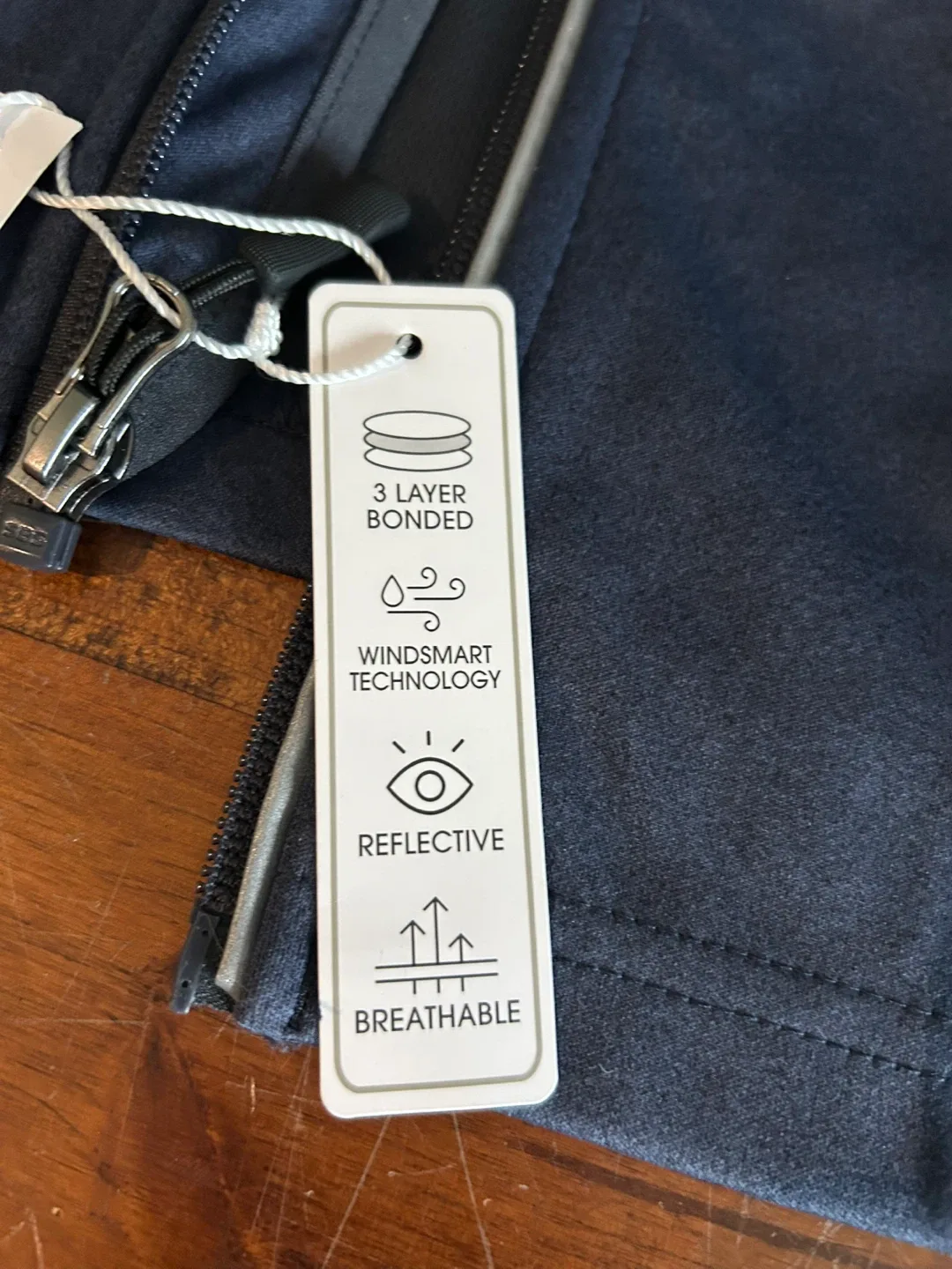 CORE 365 Classic Navy Heather Jacket - Size L/G image indicator(3)