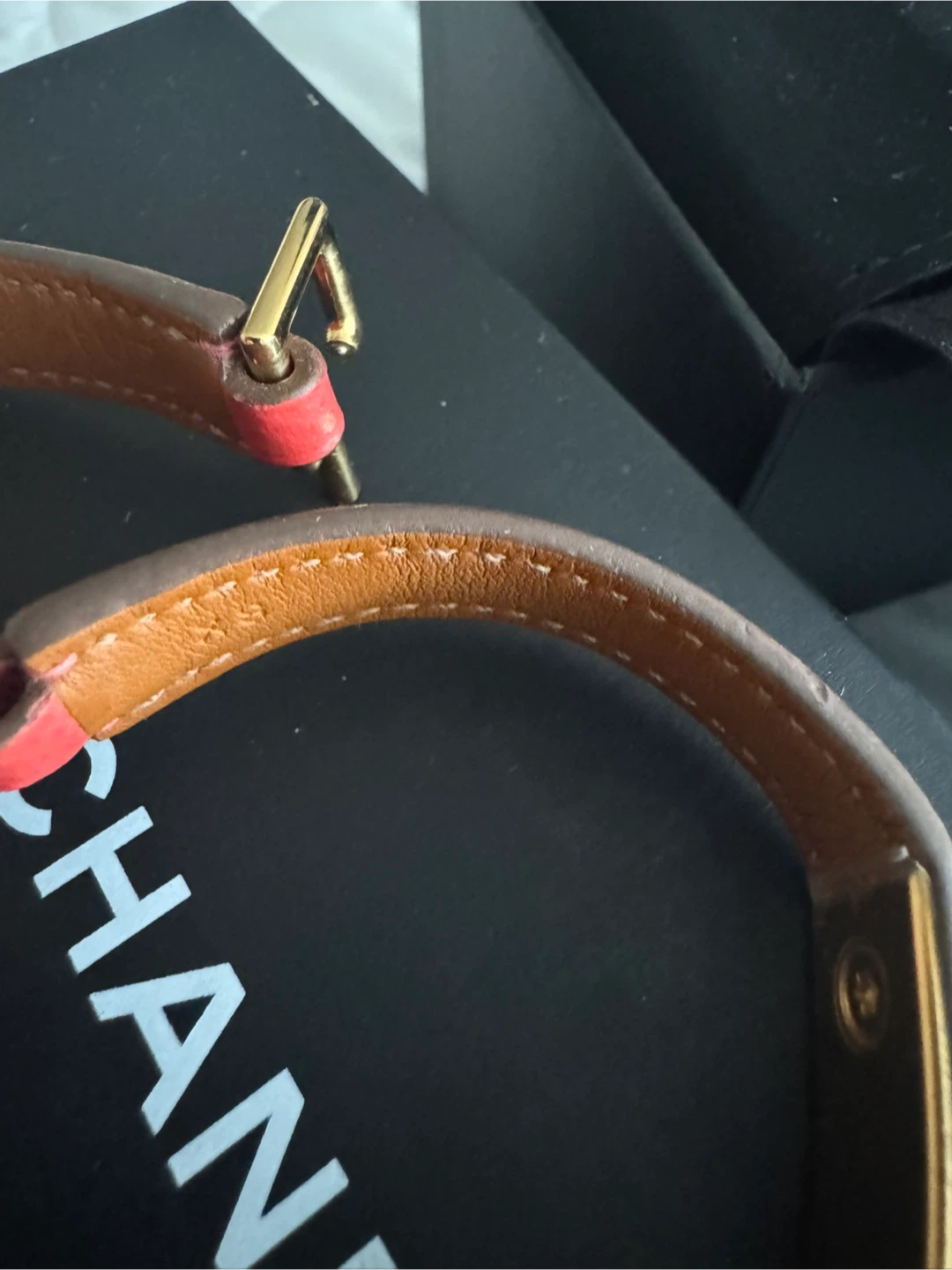 Hermes Kelly Double Tour Bracelet Red - photo 5