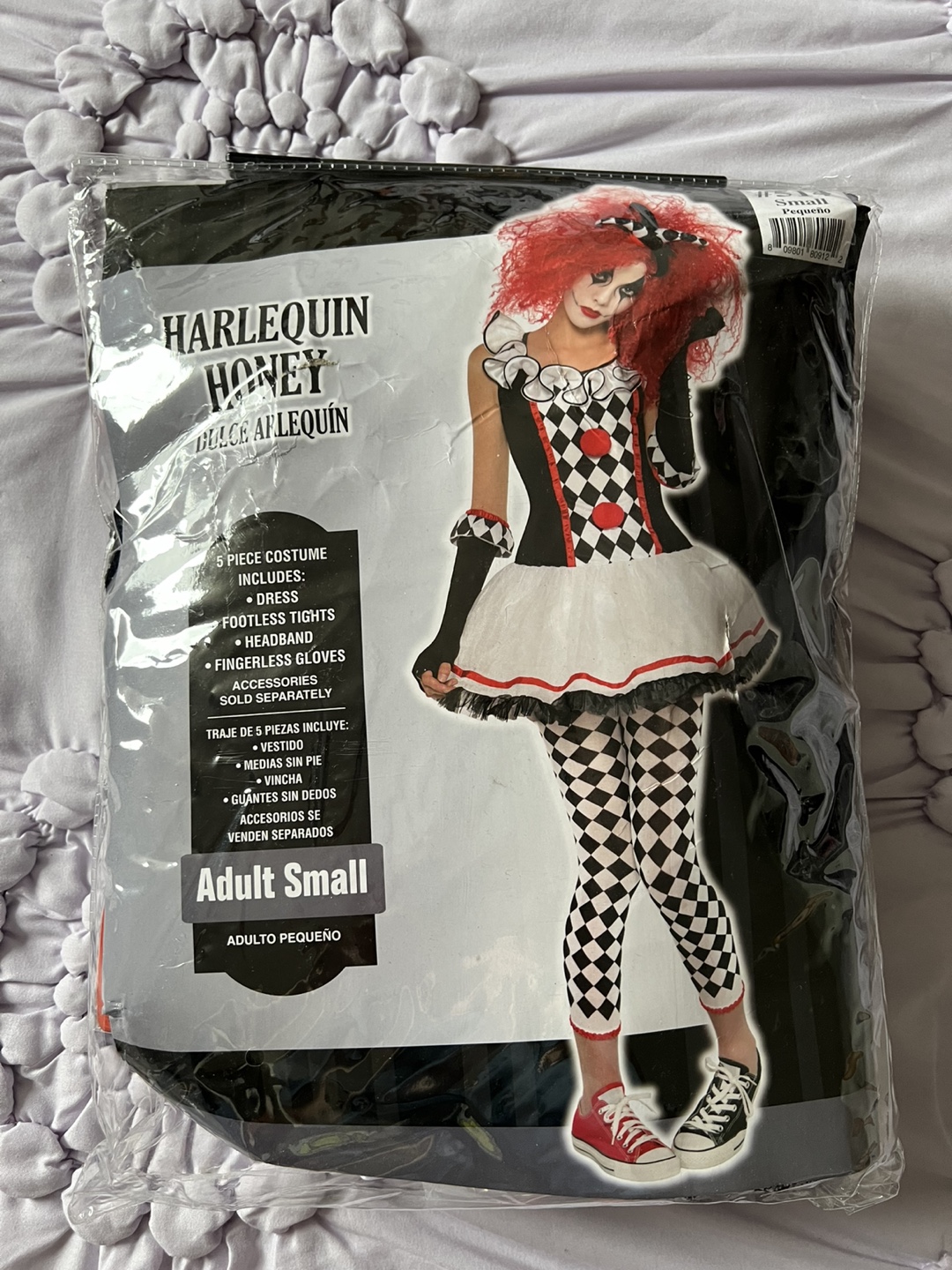 Harlequin Honey Adult Small Costume