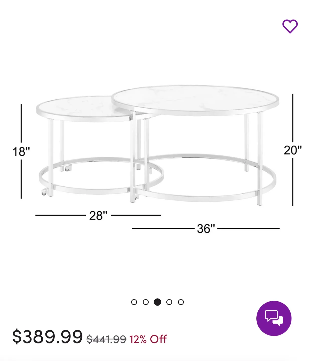 Used Like New – McMullin Nesting Coffee Table Set image indicator(8)