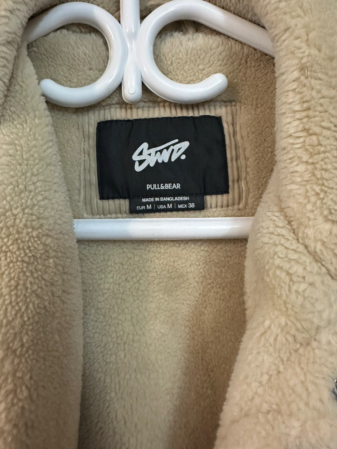 Pull&Bear Corduroy Sherpa Jacket - Size M - photo 2