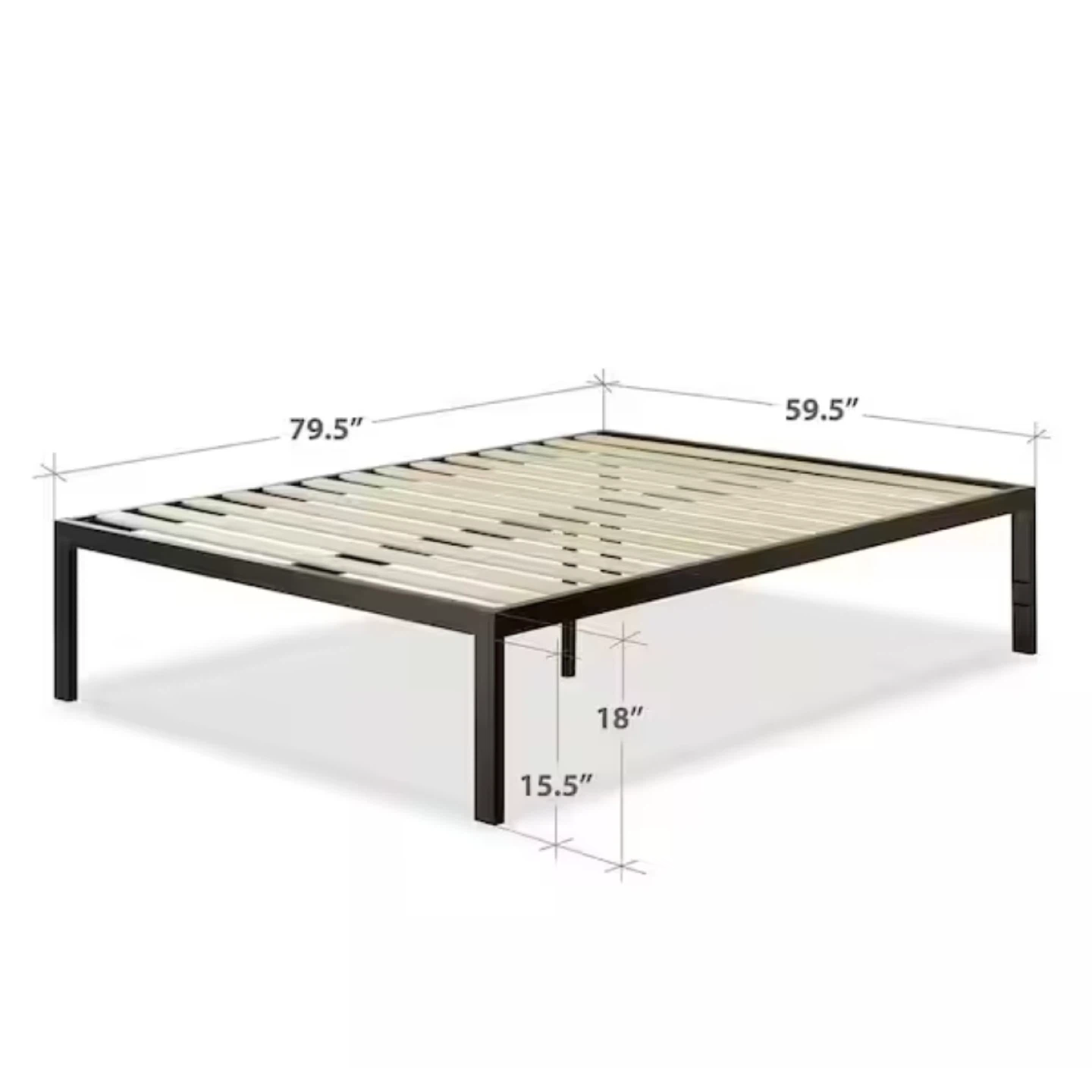 Zinus Full Size Metal Platform Bed Frame - photo 3
