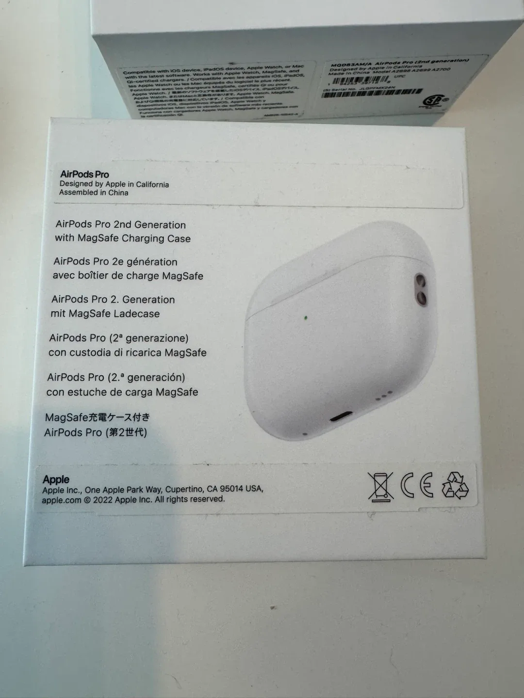 🍎🎶 Apple AirPods Pro 2 with all original accessories image indicator(4)
