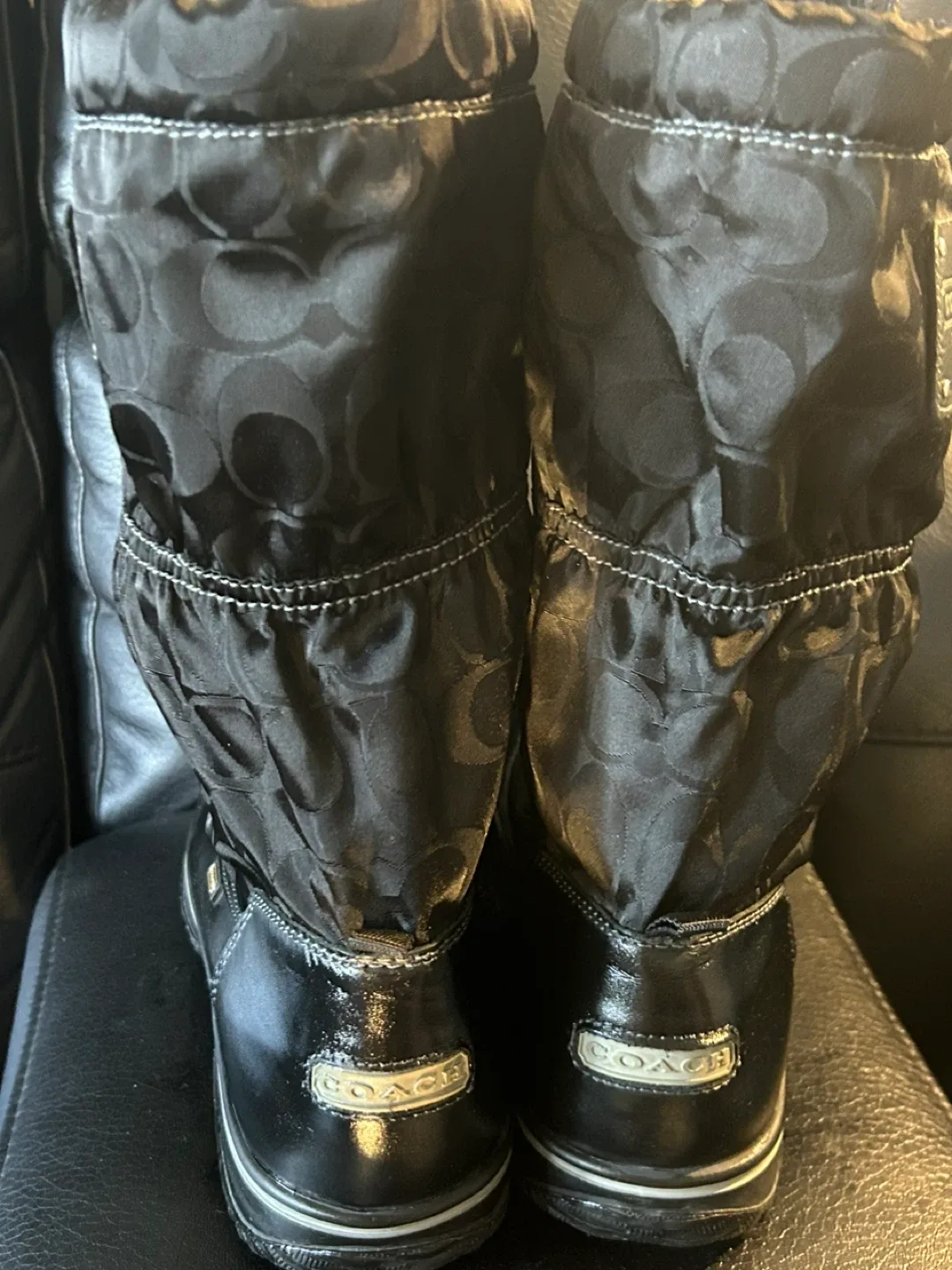 Coach Black Winter Boots image indicator(3)