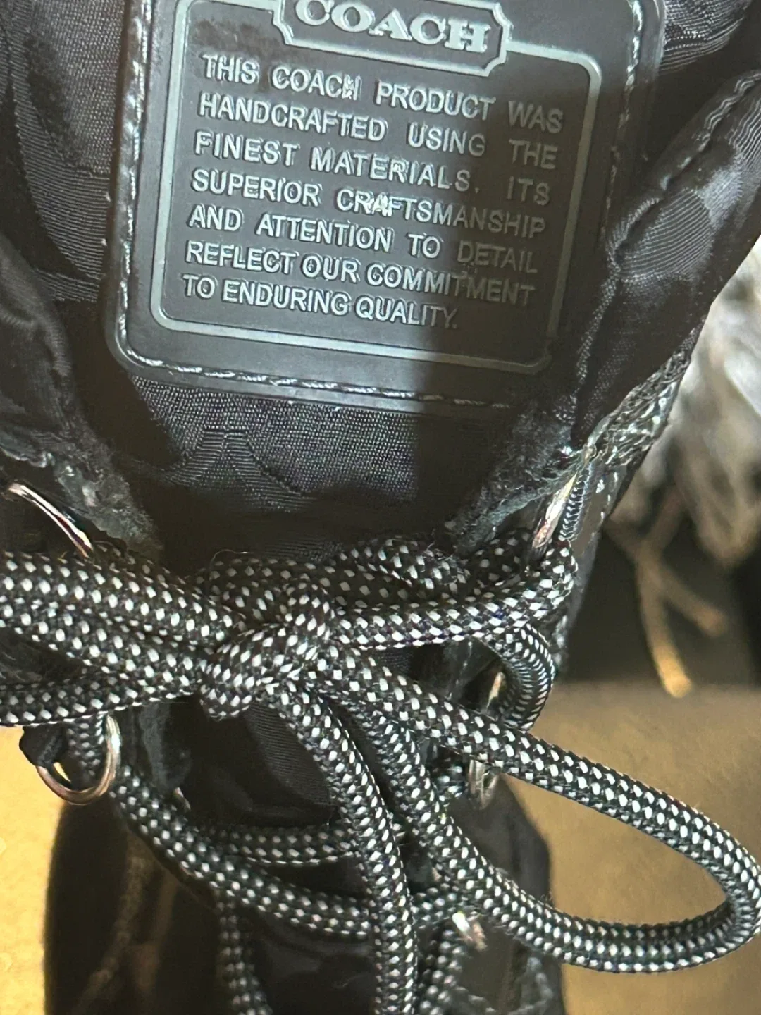 Coach Black Winter Boots image indicator(9)