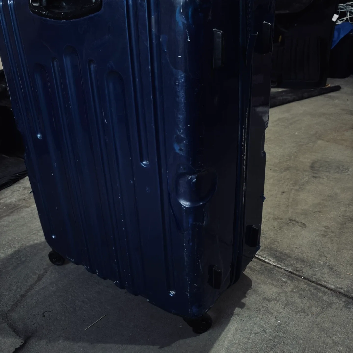 Navy Blue Luggage Suitcase image indicator(2)