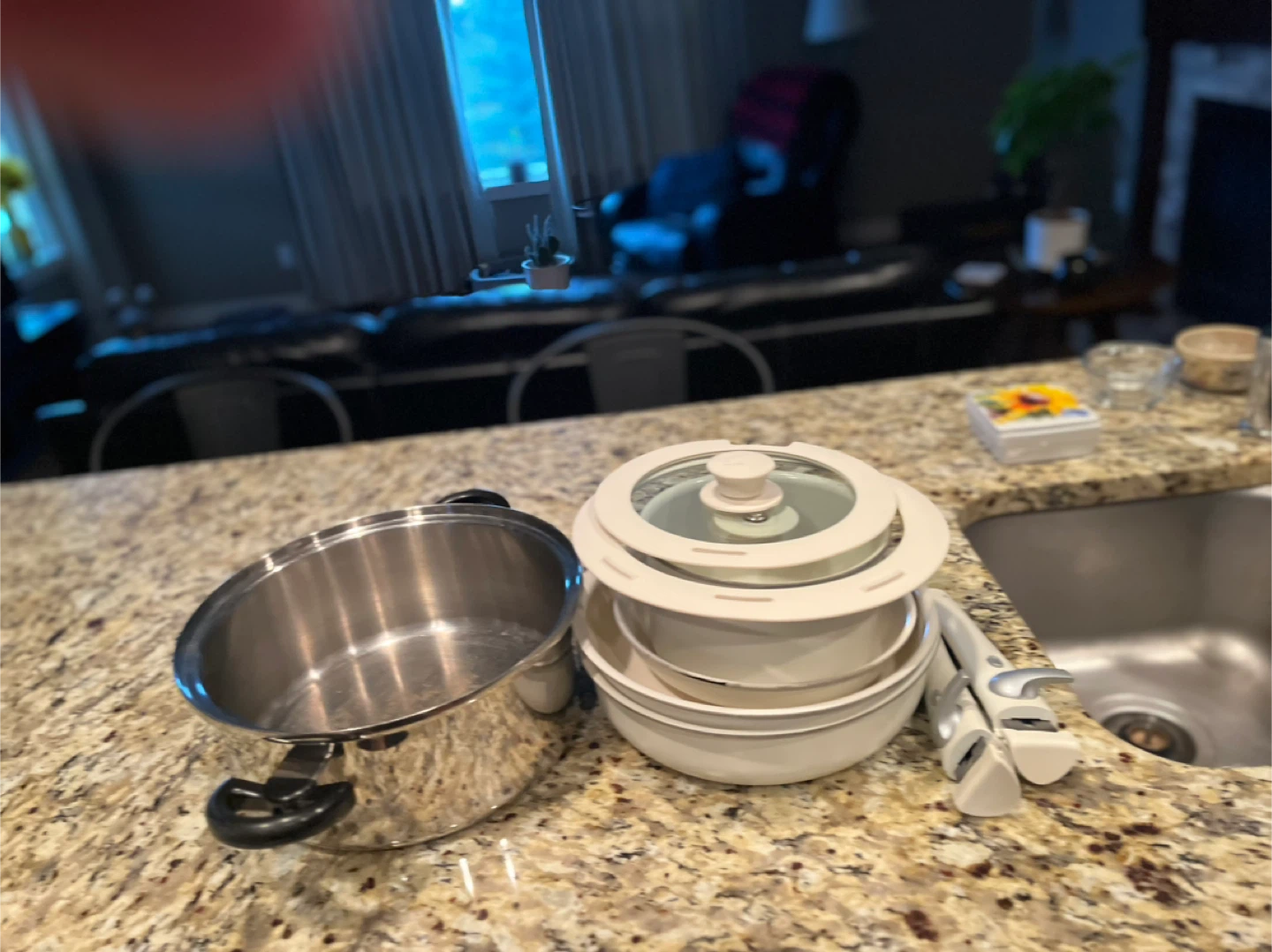 Stainless Steel Pot and Bowl Set