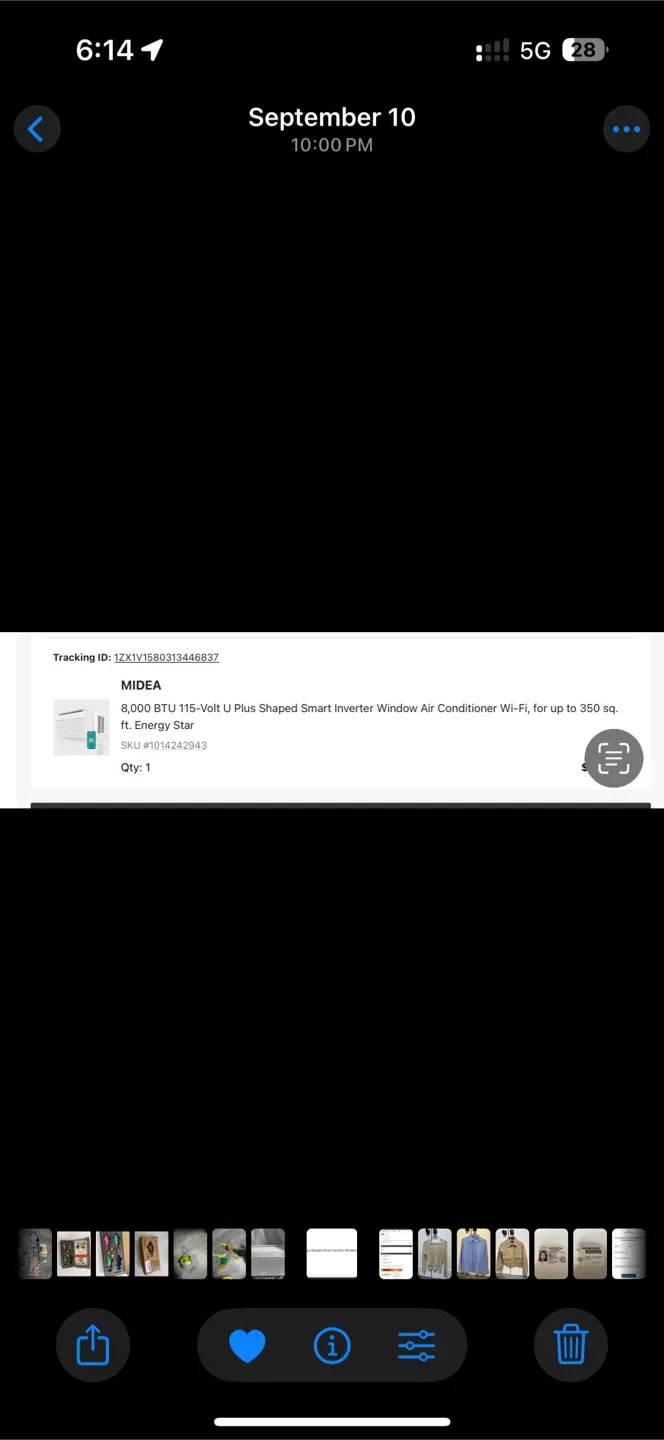 Midea 8,000 BTU window A/C image indicator(2)
