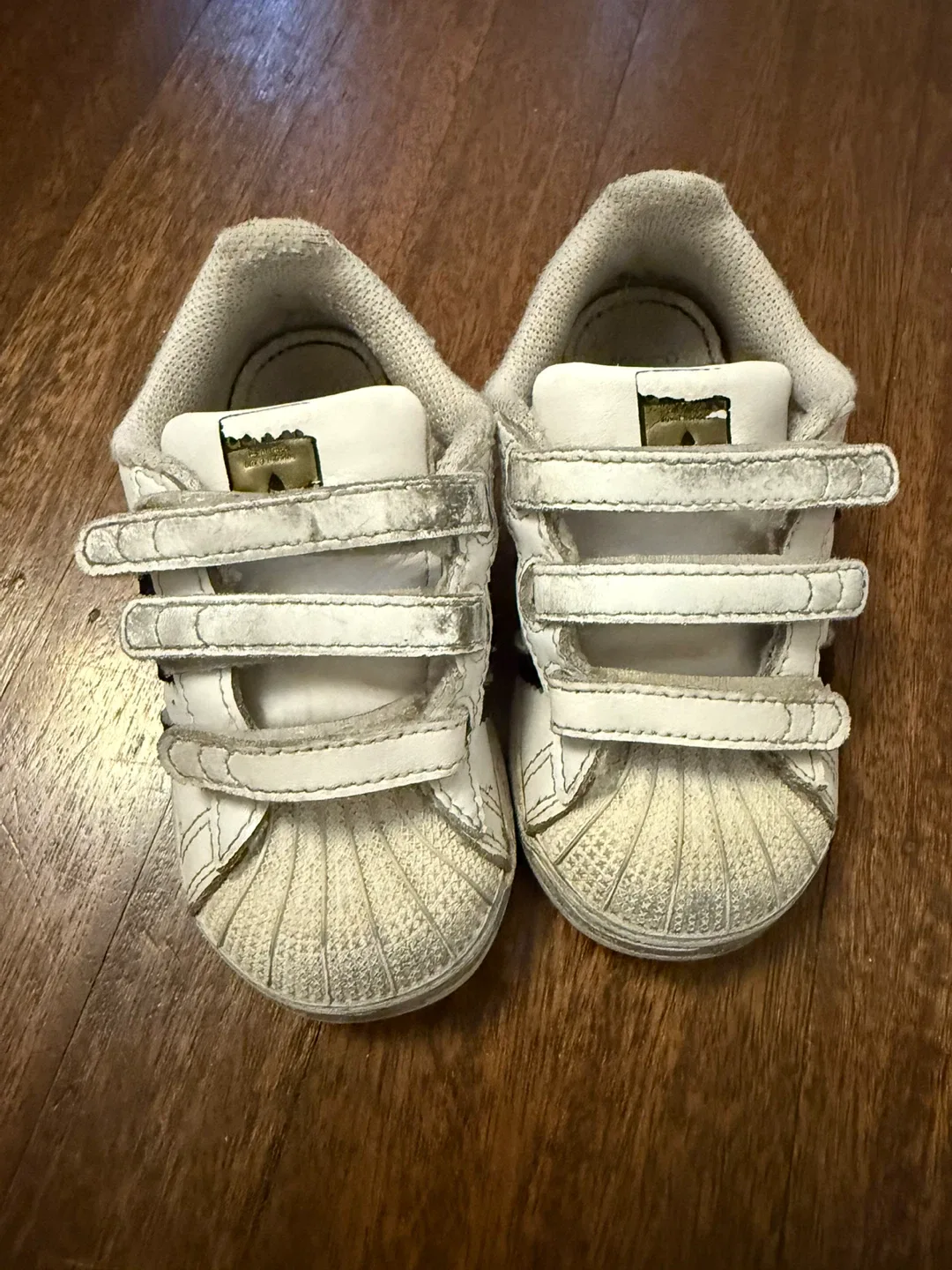 Adidas Superstar Toddler Shoes - Size 7K thumbnail