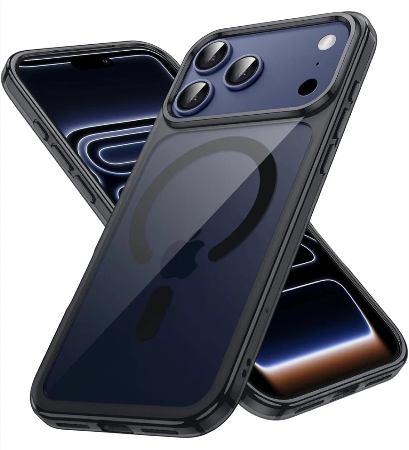 iPhone 17 Pro Max cases (3x) + screen protectors (5x) image indicator(3)