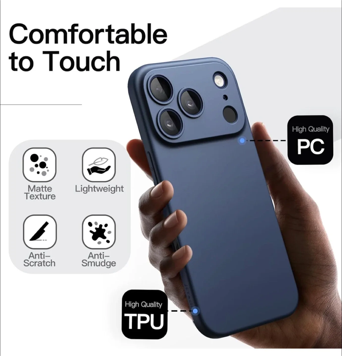 iPhone 17 Pro Max cases (3x) + screen protectors (5x) image indicator(4)