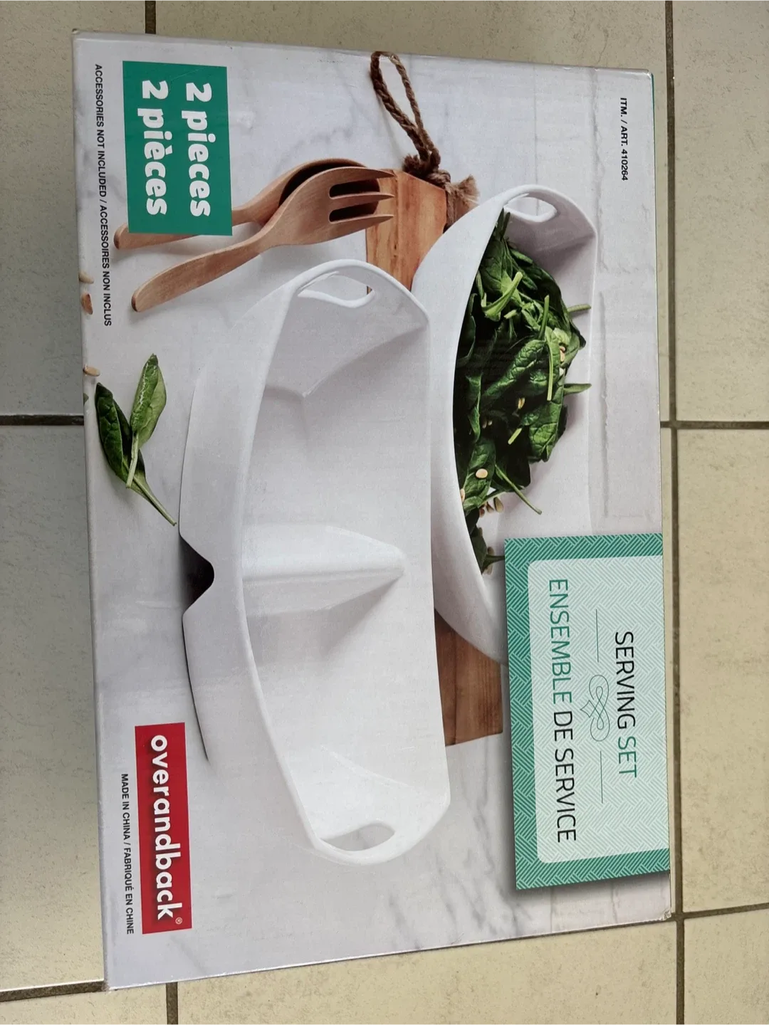 Overandback 2-Piece Serving Set